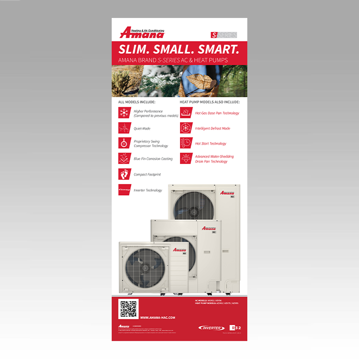 Amana S Series AC & Heat Pumps Retractable Amana S Series AC & Heat Pumps Retractable