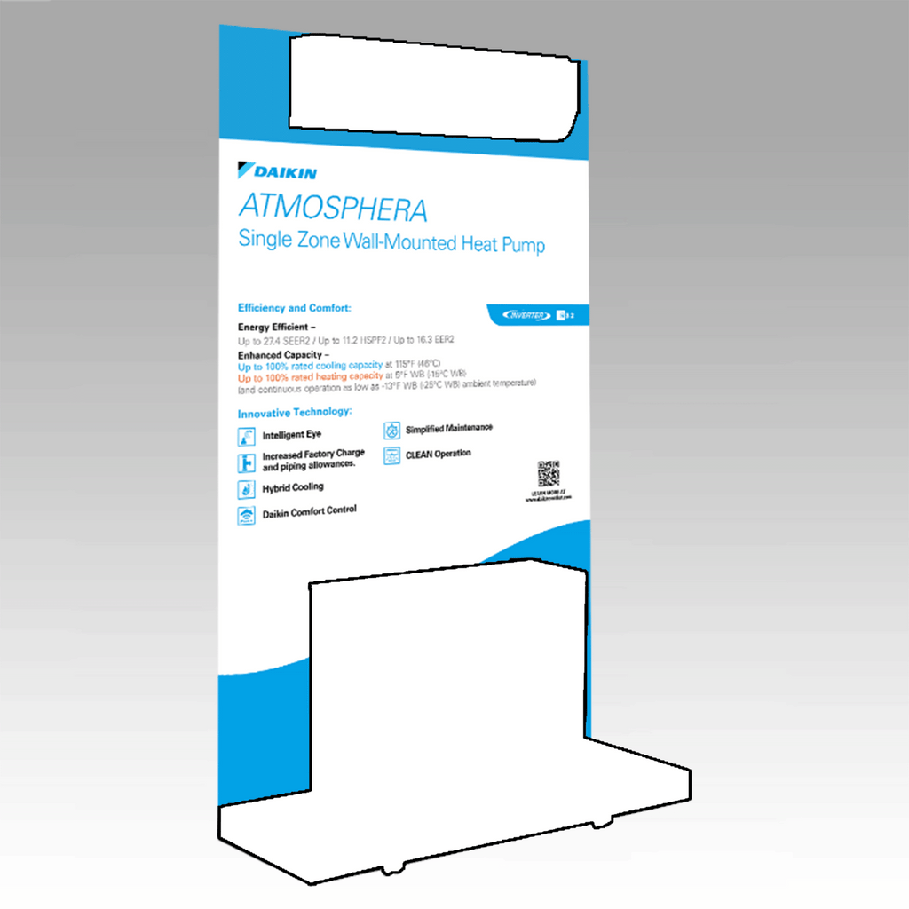 Daikin Ductless Atmosphera Display Board PANEL PURCHASE ONLY Daikin Ductless Atmosphera Display Board PANEL PURCHASE ONLY