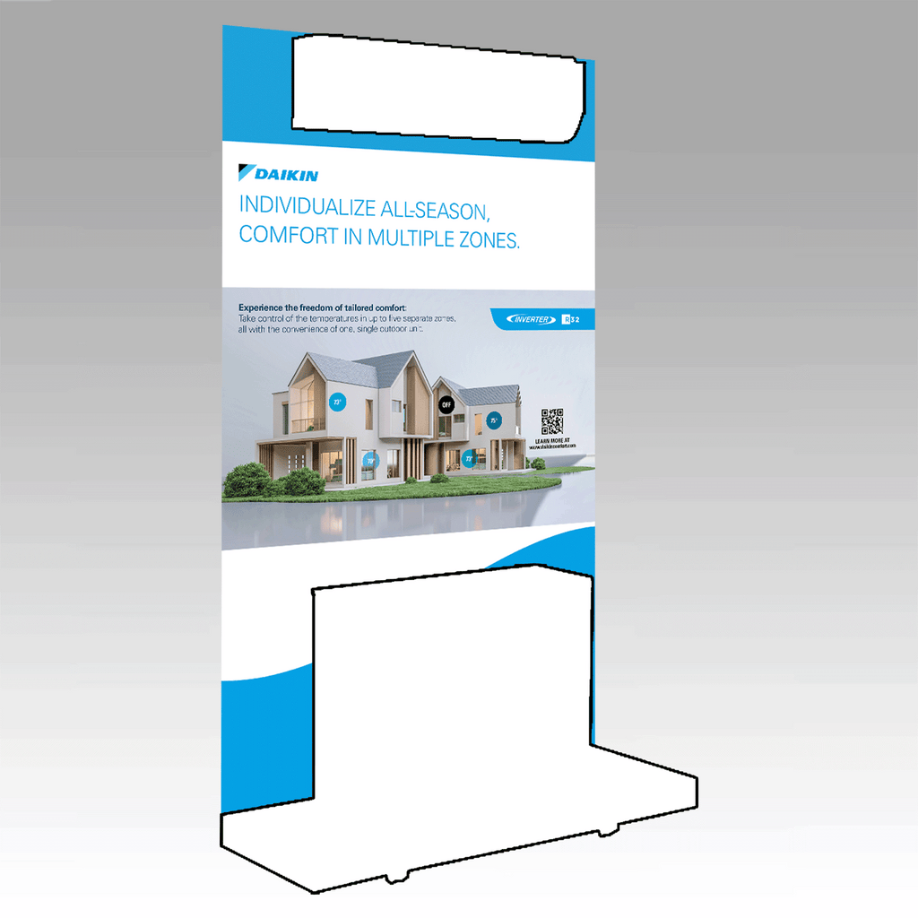 Daikin Ductless Multi Zone Display Board PANEL PURCHASE ONLY Daikin Ductless Multi Zone Display Board PANEL PURCHASE ONLY