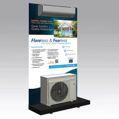 Daikin OTERRA-115V Display Stand + Panels