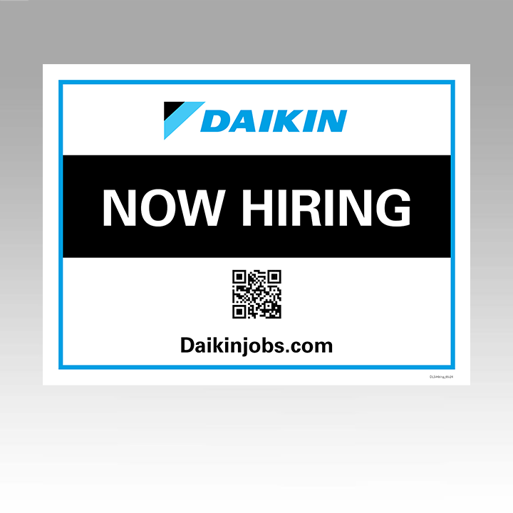 Daikin Recruitment Lawn Signs Daikin Recruitment Lawn Signs