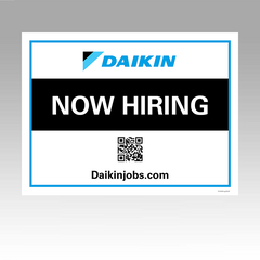 Daikin Recruitment Lawn Signs
