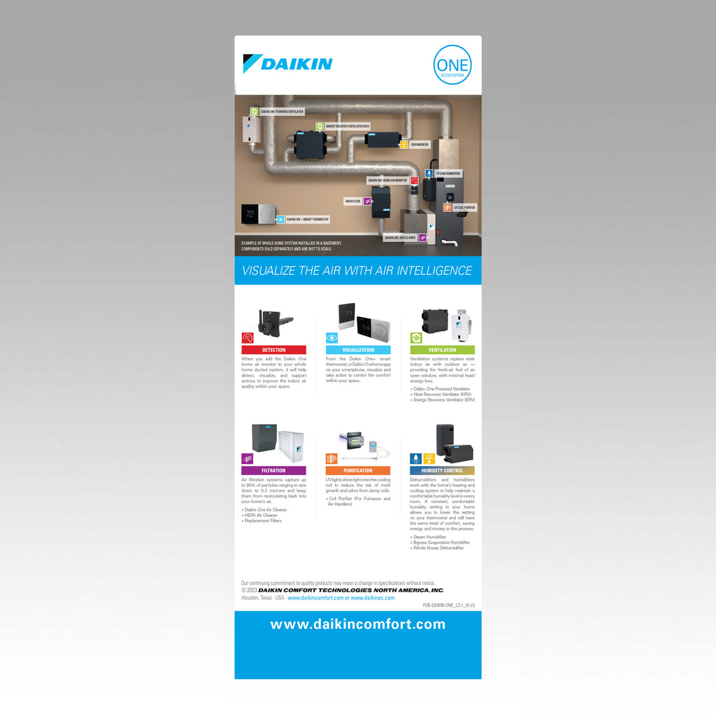 Daikin ONE LS Retractable Banner - 1 Daikin ONE LS Retractable Banner - 1