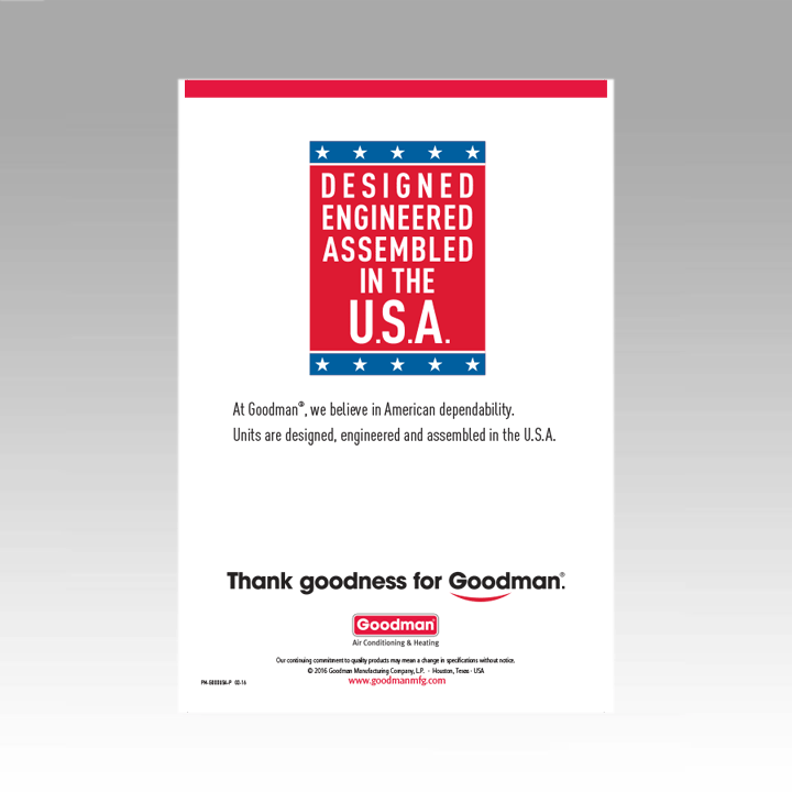 Goodman U.S.A. Poster Goodman U.S.A. Poster