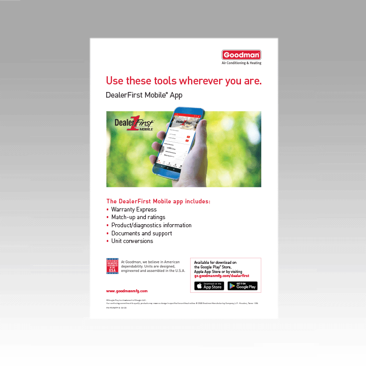 Goodman Dealer First Poster Goodman Dealer First Poster