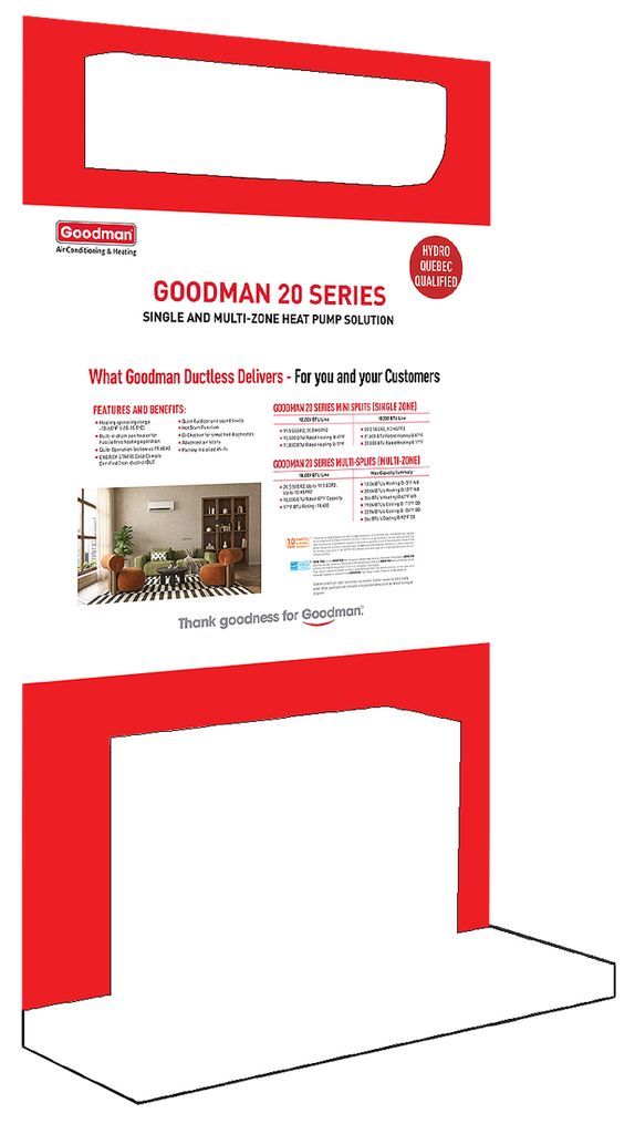 Goodman 20 Series PANEL PURCHASE ONLY Goodman 20 Series PANEL PURCHASE ONLY