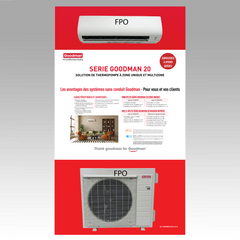 Goodman 20 Series PANEL PURCHASE ONLY - French version