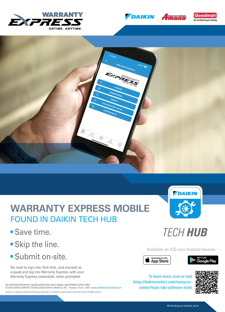 Tech Hub Warranty Express Mobile Poster Tech Hub Warranty Express Mobile Poster