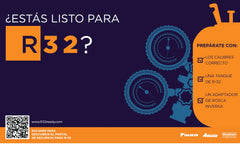 R-32 Counter Mat - Spanish