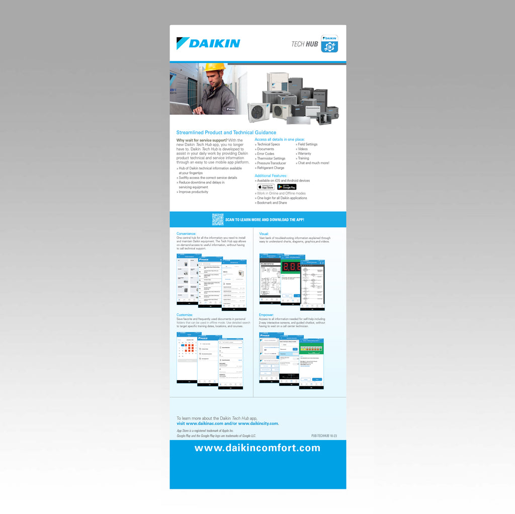 Daikin Tech Hub Banner Daikin Tech Hub Banner