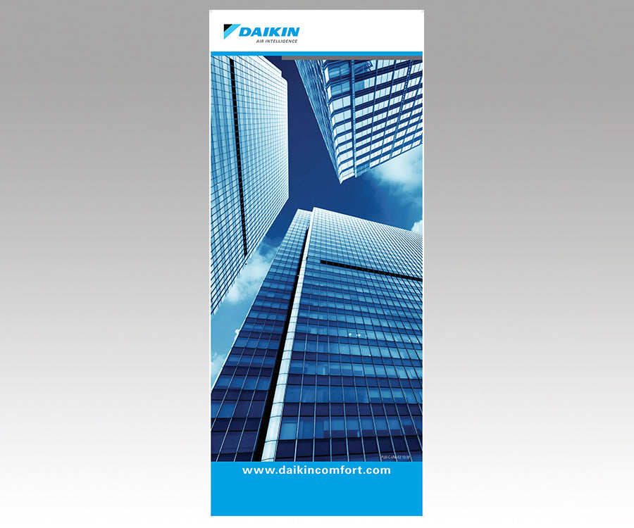 Daikin Commercial Retractable Banner V2 Daikin Commercial Retractable Banner V2