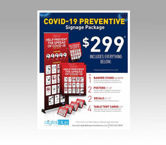 COVID-19 Preventive Signage Package