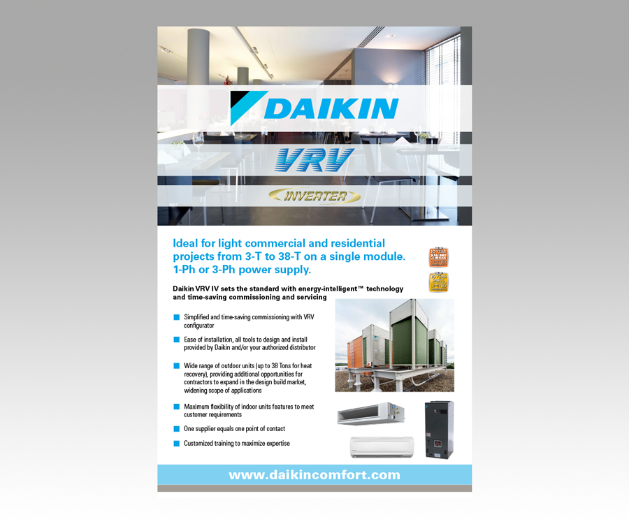 Daikin Posters VRV IV Generic Daikin Posters VRV IV Generic