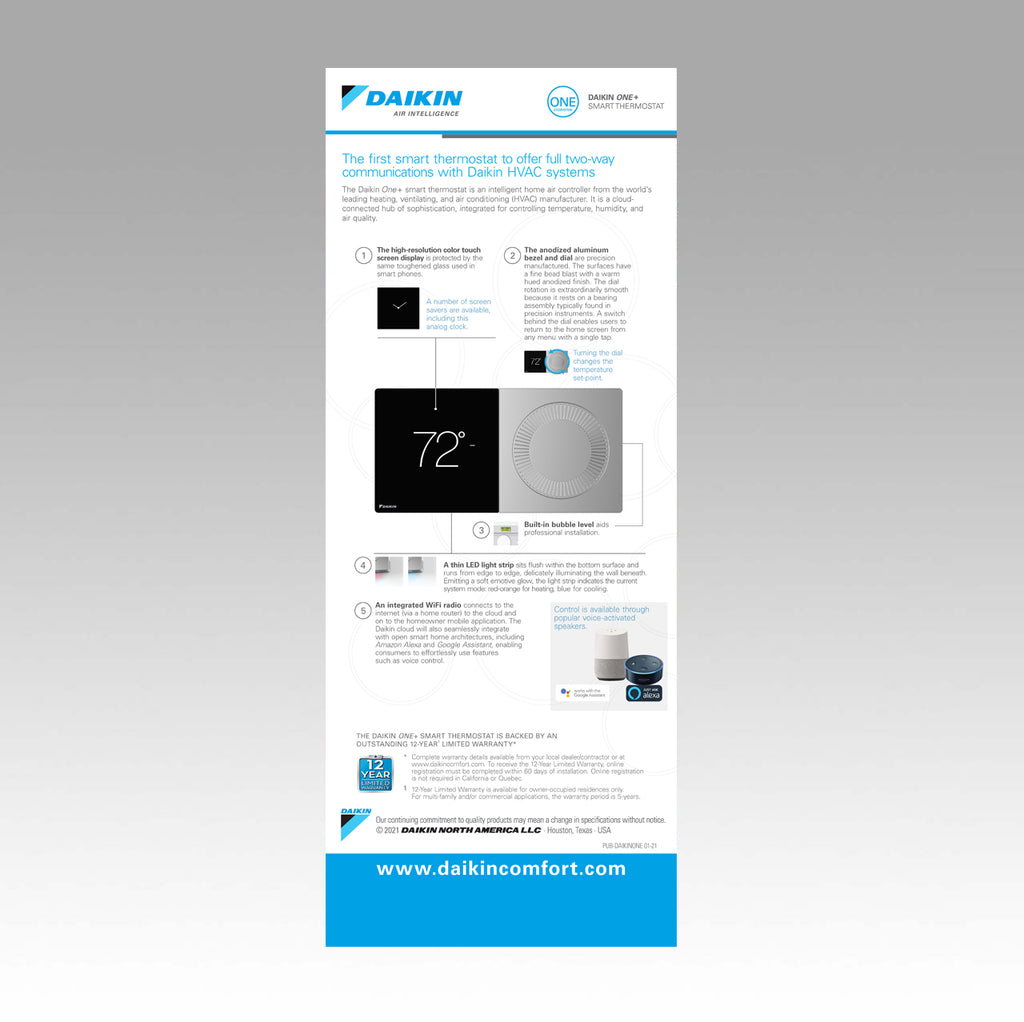 Daikin ONE+ Retractable Banner - 1 Daikin ONE+ Retractable Banner - 1