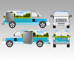 Daikin AC Truck Wrap Kit-3