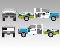 Daikin AC-FURN Truck Wrap Kit 2