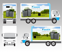 Daikin AC-FURN Truck Wrap Kit 3