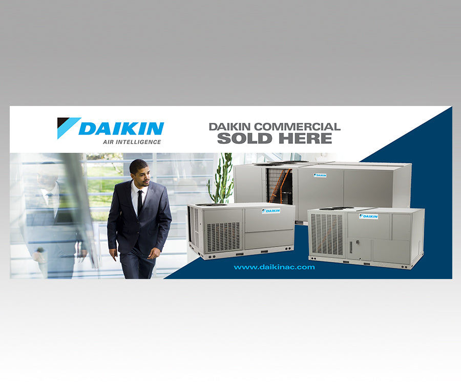Daikin Light Commercial Hanging Banner Daikin Light Commercial Hanging Banner