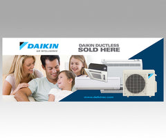 Daikin Single and Multi-Zone Hanging Banner