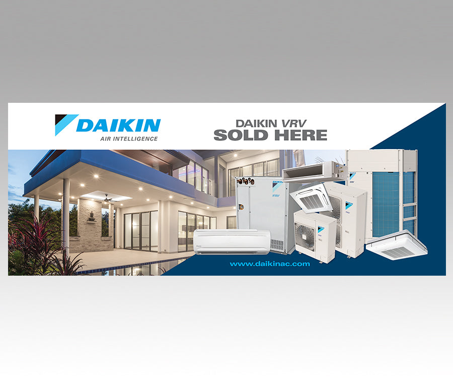 Daikin VRV Hanging Banner Daikin VRV Hanging Banner