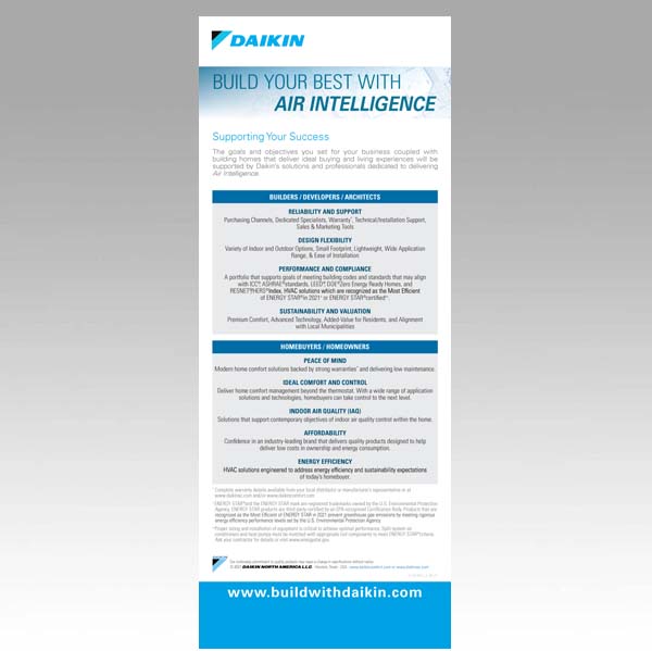 Daikin Builders Program Banner Version 2 Daikin Builders Program Banner Version 2