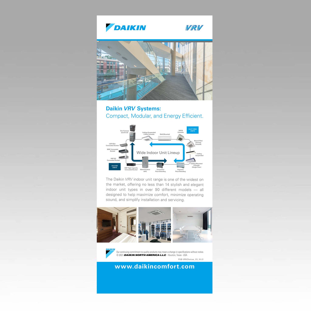 Daikin VRV Choices (V3): Wide IDU Range Daikin VRV Choices (V3): Wide IDU Range