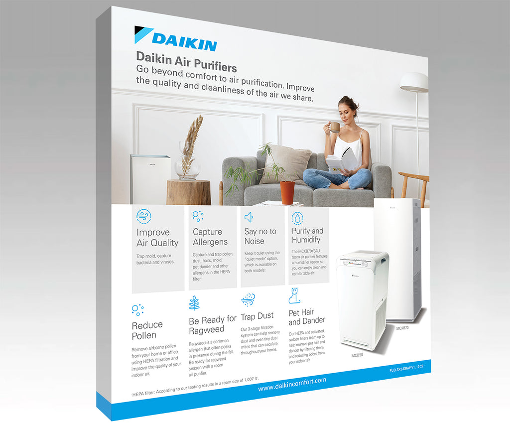 Air Purifiers V1 - 8' Display Air Purifiers V1 - 8' Display