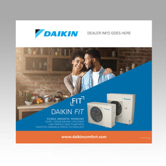 Daikin Fit HP Euro Pop Up 8ft DEALER