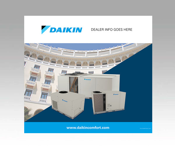 Daikin-CommercialDealer 8 FT Eurofit Pop Up Display Daikin-CommercialDealer 8 FT Eurofit Pop Up Display
