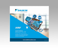 Daikin LIFE TECH Euro Pop Up 10ft GENERIC