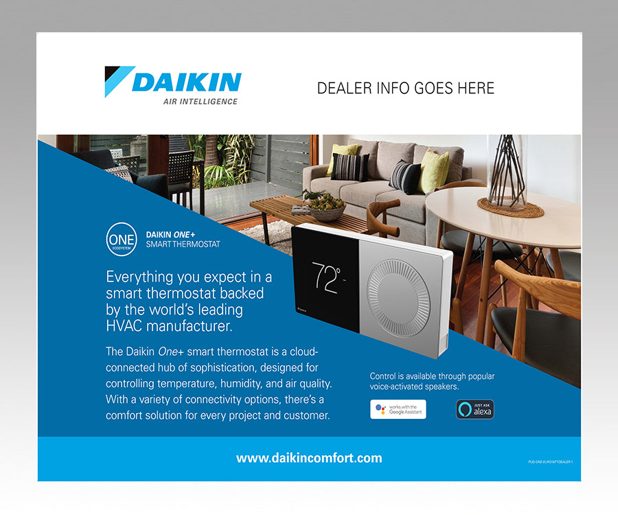 Daikin ONE EURO Pop Up 10 FT- Dealer-1 Daikin ONE EURO Pop Up 10 FT- Dealer-1