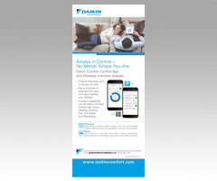 Daikin Comfort Control App Retractable Banner