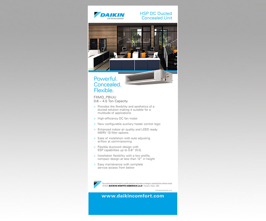 Daikin-Banner-VRV-DC Ducted Concealed Unit Daikin-Banner-VRV-DC Ducted Concealed Unit