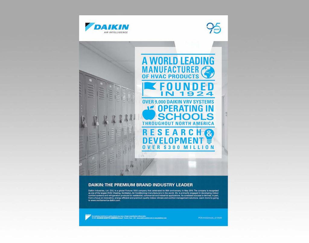 Daikin Informational Poster - Schools V2 Daikin Informational Poster - Schools V2