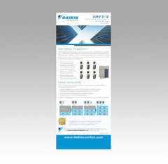 Daikin VRV IV X Retractable Banner 1