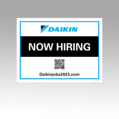 Daikin Recruitment Lawn Signs