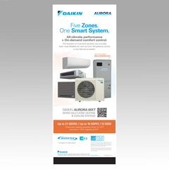 Daikin Aurora MXT Banner Stand