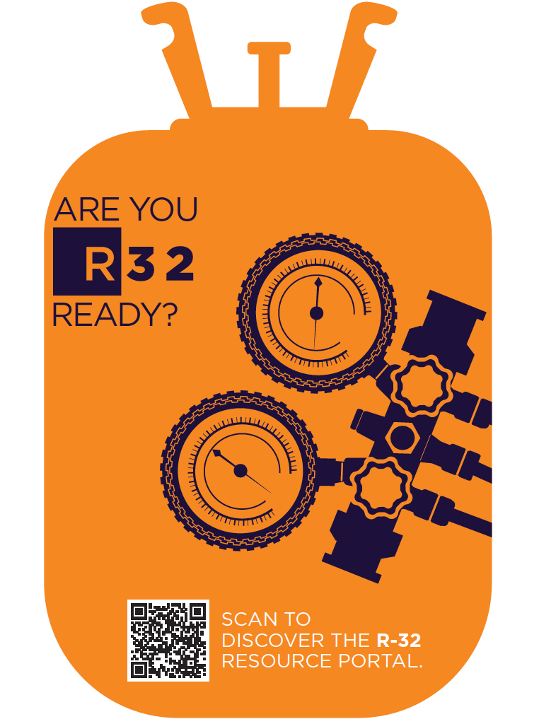 R-32 Static Cling