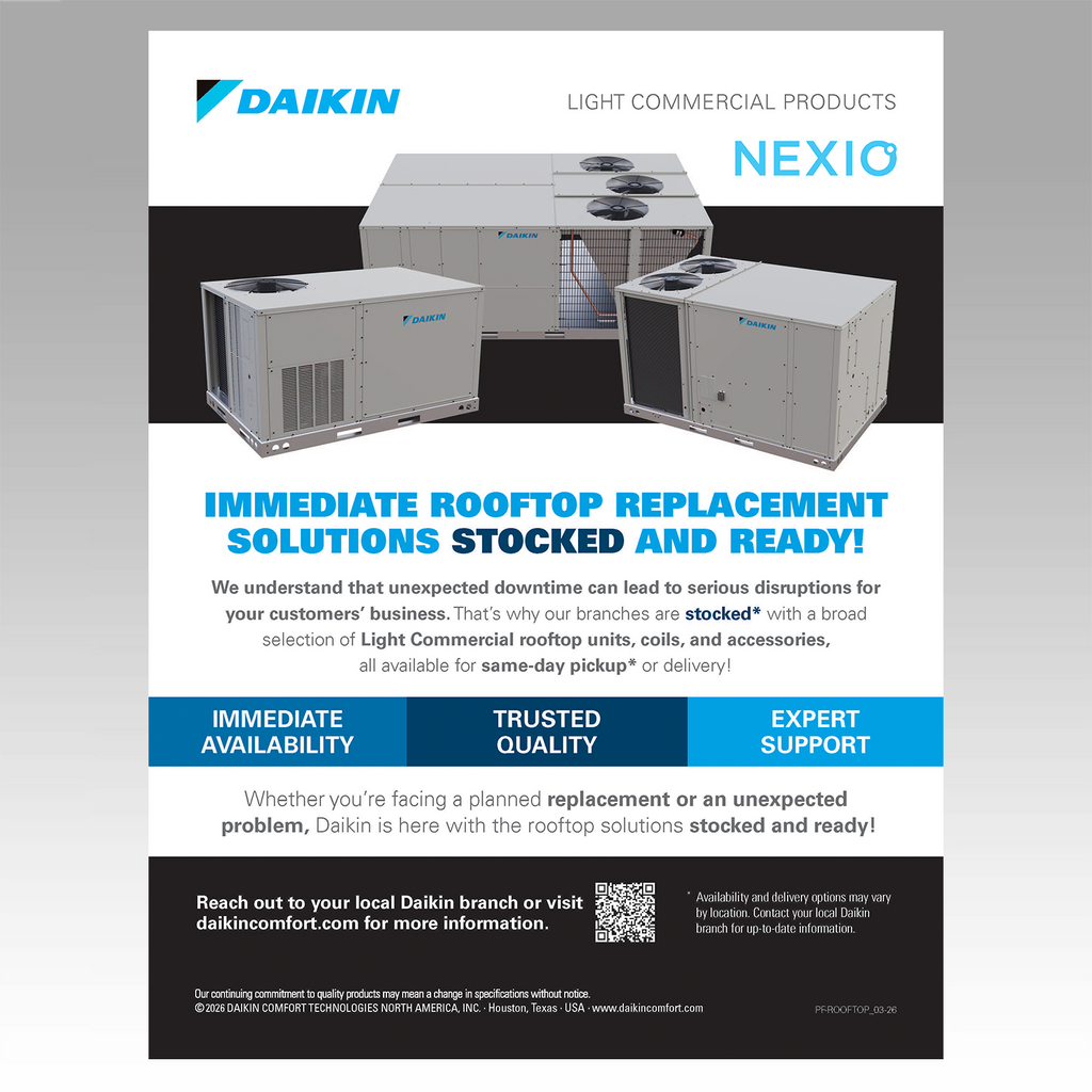 Light Commercial Stocked and Ready Flyer