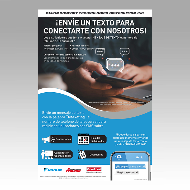 SMS Text Poster - Spanish