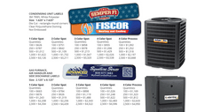 Private Label - Gas Furnace, Air Handler and Side Discharge Labels