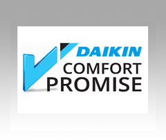 Daikin Comfort Promise Logo - Vinyl Decal