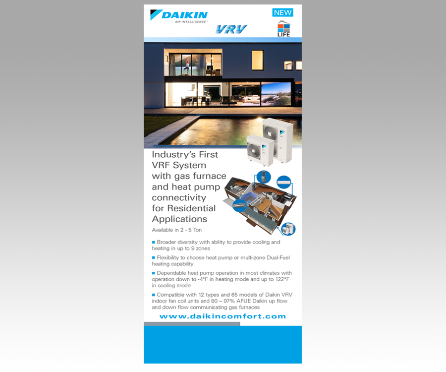 Daikin VRV 575V Banner