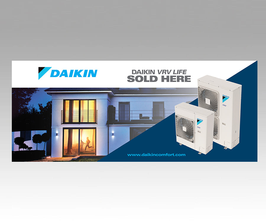 Daikin VRV LIFE Hanging Banner