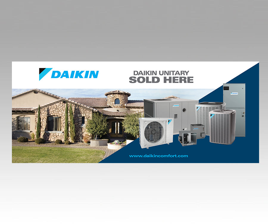 Daikin Unitary Hanging Banner