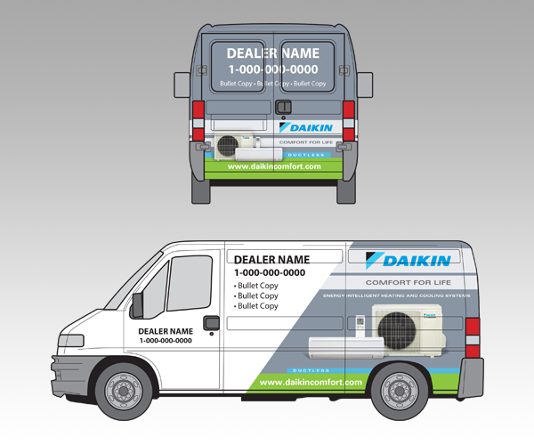 Daikin Van Wrap Kit 1