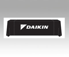 Daikin Logo - 8’ economy table throw