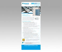 Daikin VRV IV X Retractable Banner 1 (FRENCH)