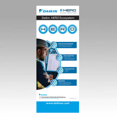 Daikin HERO Cloud Services Retractable Banner