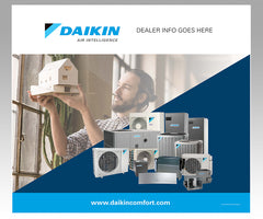 Daikin-Family Dealer 8FT Eurofit Pop Up Display V1